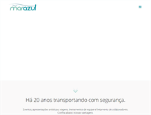 Tablet Screenshot of marazultour.com.br